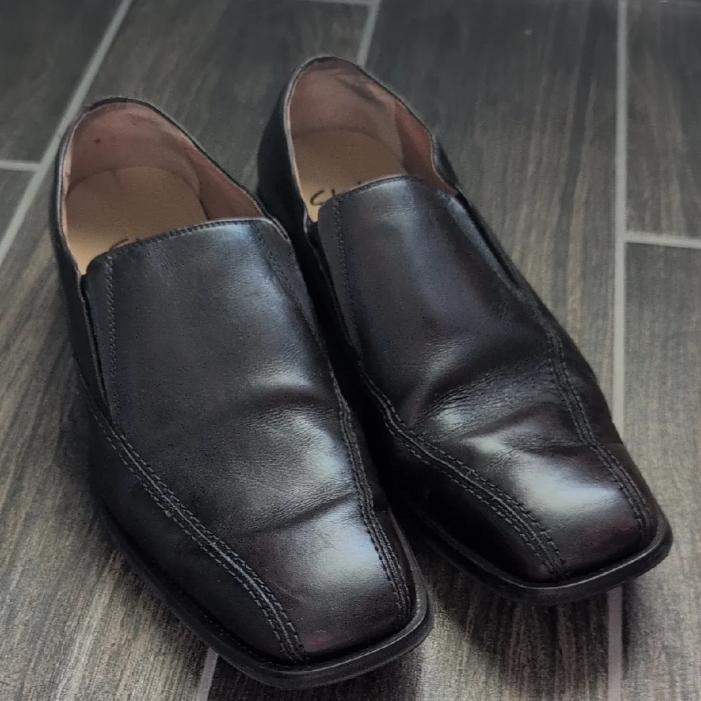 Clarks Beeston Step Men's Dark Brown Leather Loafers
